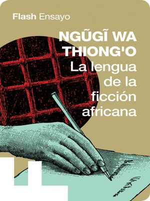 cover image of La lengua de la ficción africana